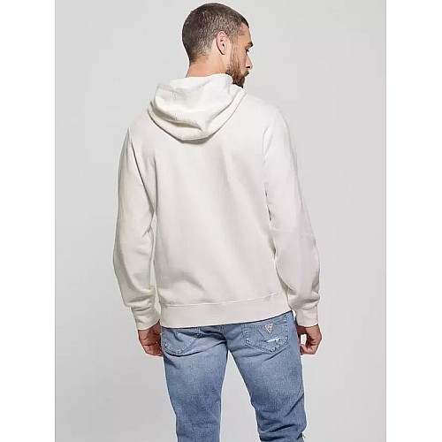 Men's Hoodie Embroidered Logo Hood Guess Jeans
