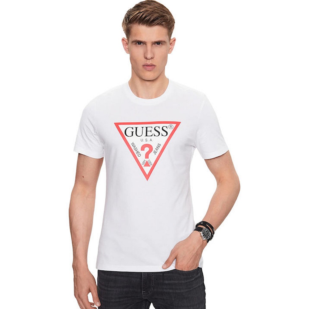 Guess M2YI71I3Z14 Original Logo T-shirt Κοντό Μανίκι