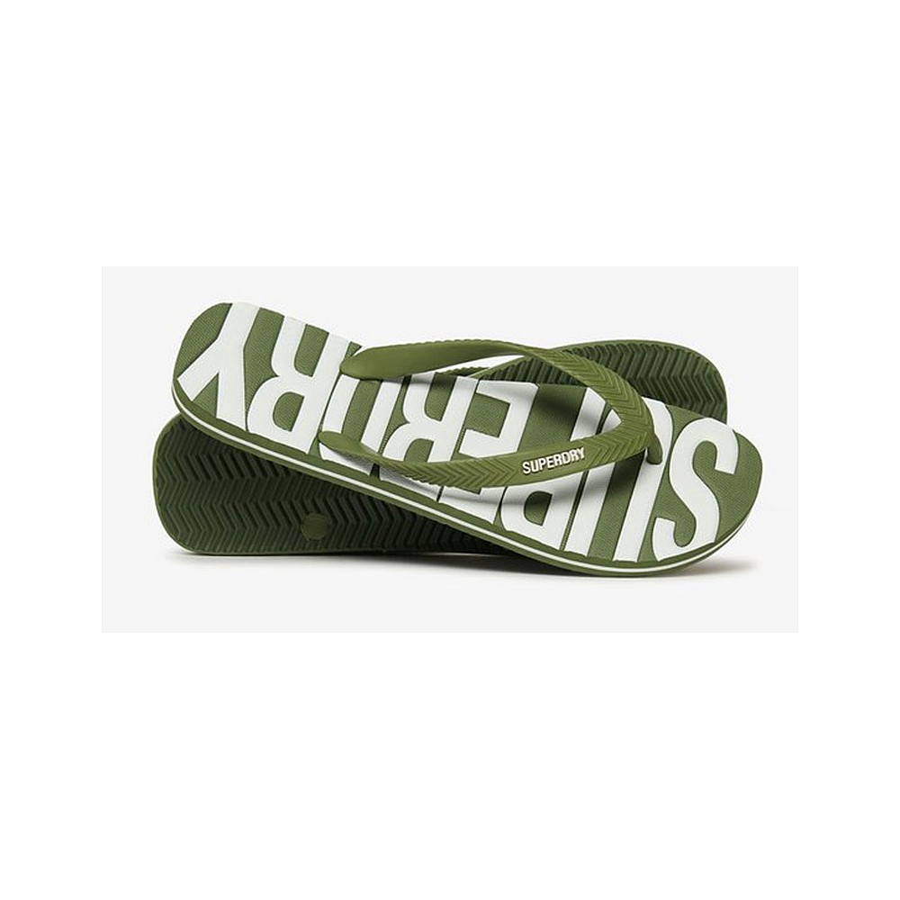 Superdry Mf310277a D3 Sdna Logo Σαγιονάρα Πα