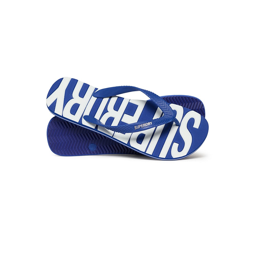 Superdry Mf310277a D3 Sdna Logo Σαγιονάρα Πα