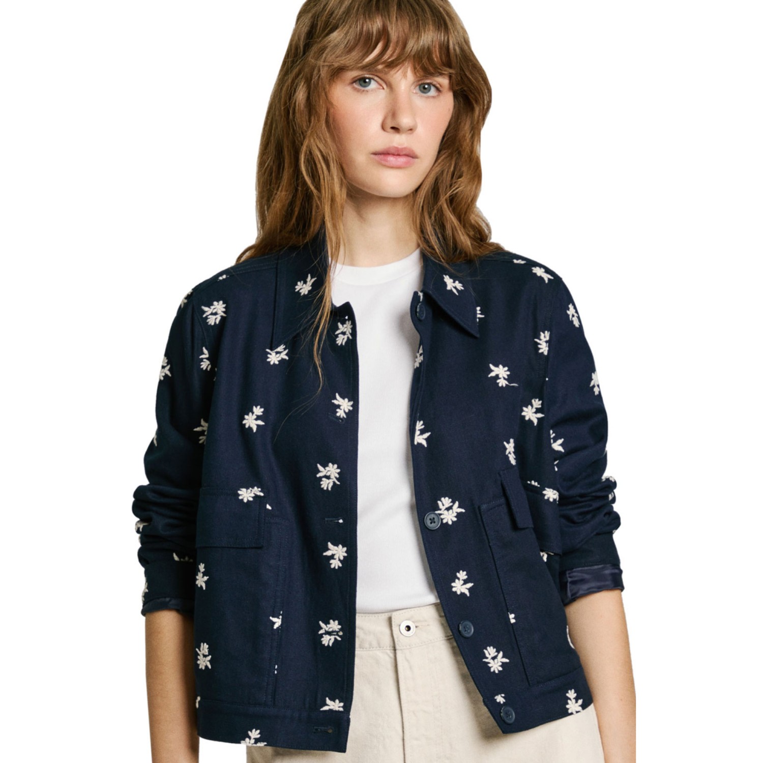 Pepe Jeans Pl402529 Pl402529 Drop 2 Georgina Μπουφάν Γυναικείο