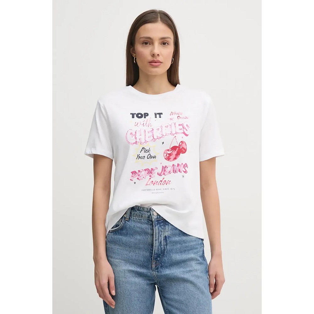 Pepe Jeans Pl506045 Pl506045 Drop 2 Roxane Μπλούζα Γυναικείο