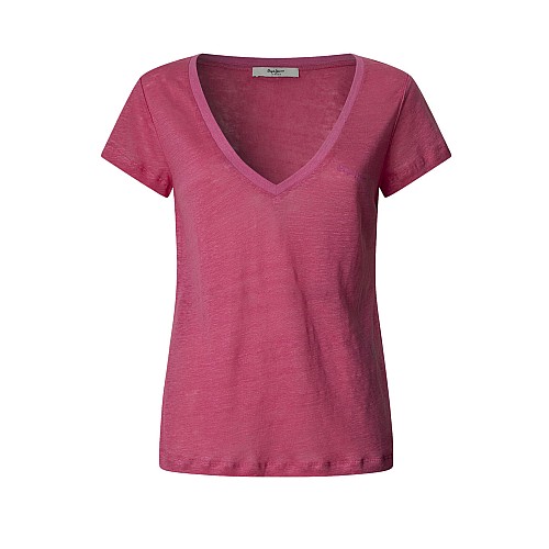 Pepe jeans Pl506048 Essentials Megan V-neck Μπλούζα