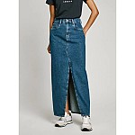 From Pepe Jeans pl901185ef2l drop 2 μάξι φούστα high-low