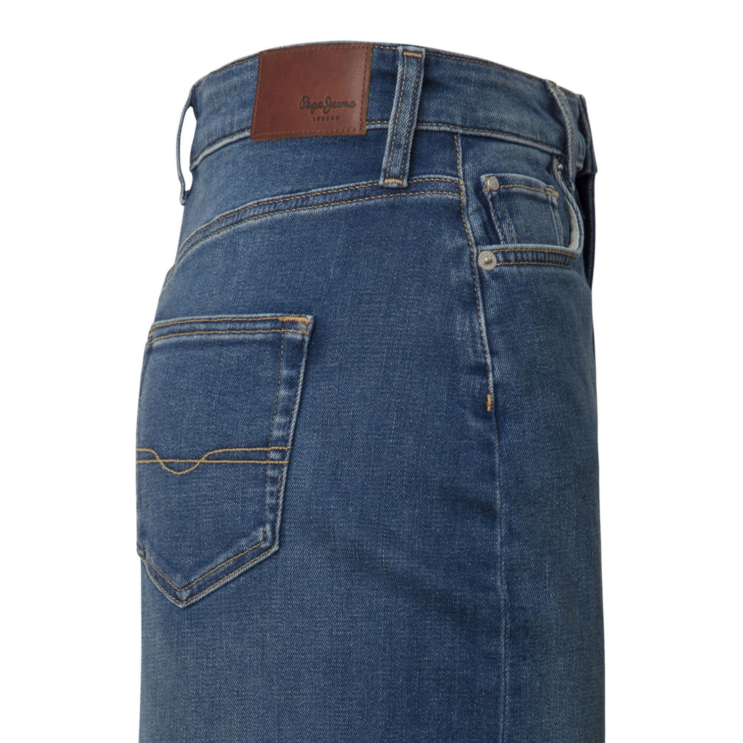 Pepe Jeans Pl901186ia0 Drop 0 Midi Skirt Hw Φουστ