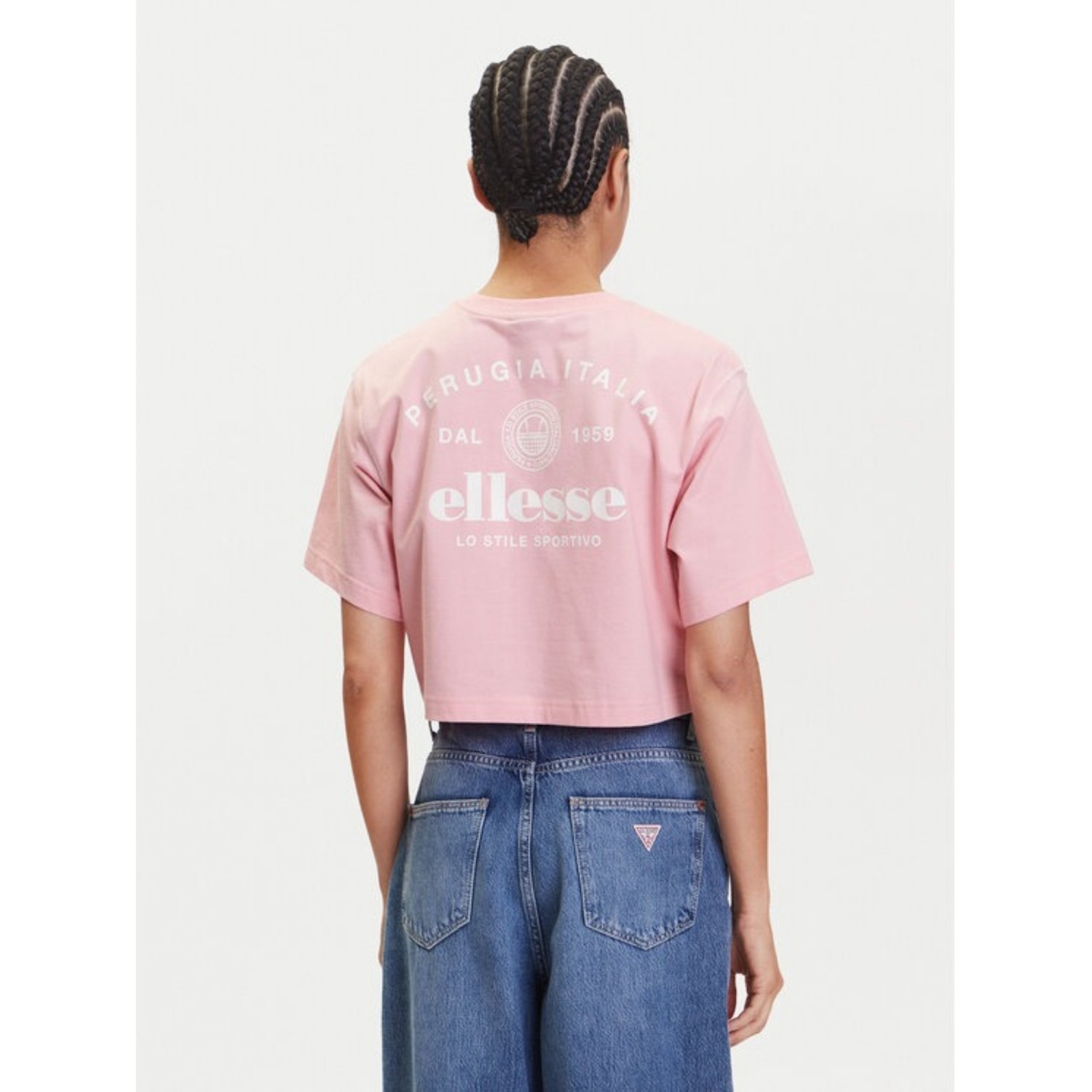 Ellesse Sgz21801 Heritage Marcialla Κροπ T-Shirt M