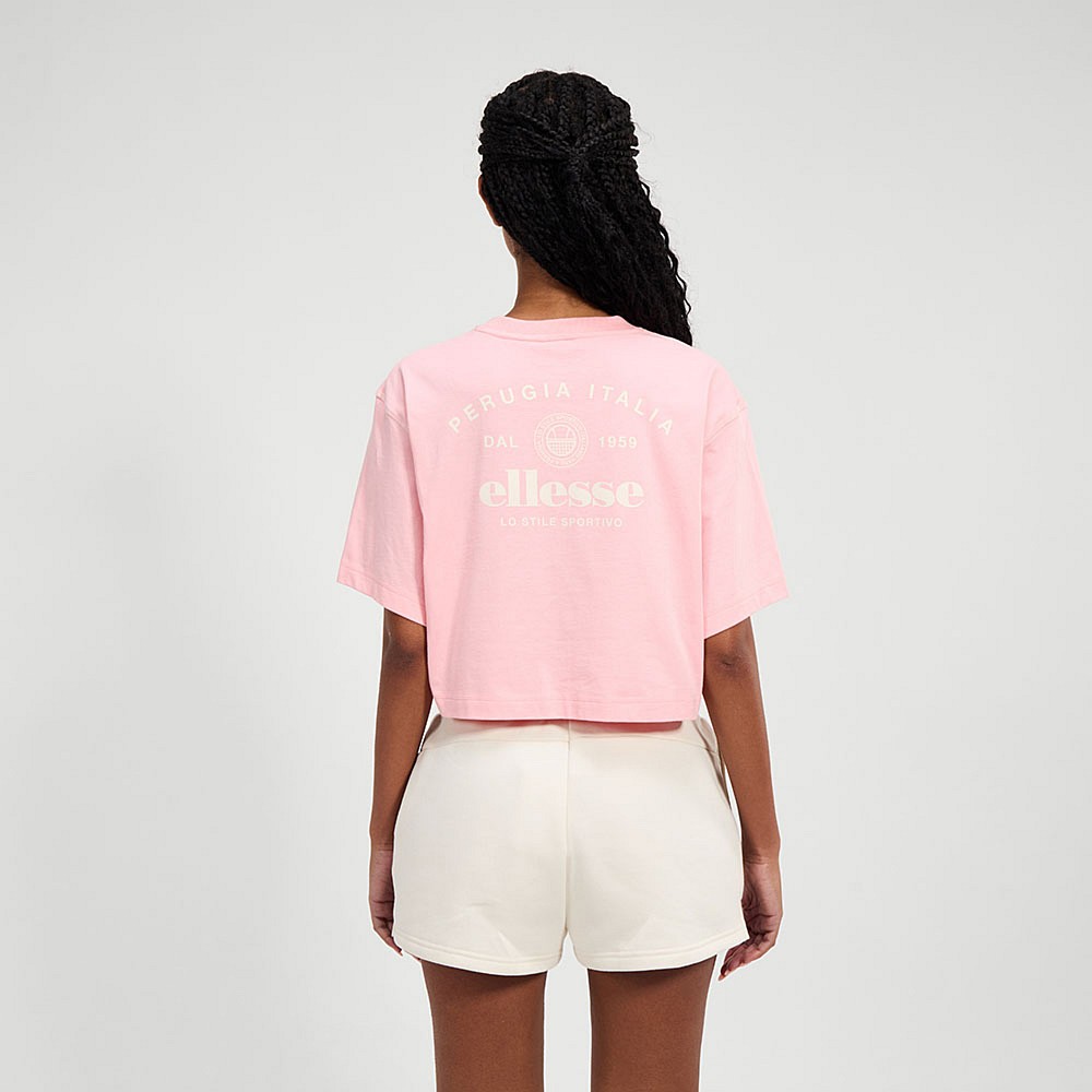 Ellesse Sgz21801 Heritage Marcialla Κροπ T-Shirt M