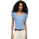 Superdry Μπλούζα Scoop Neck Με Τρουκς