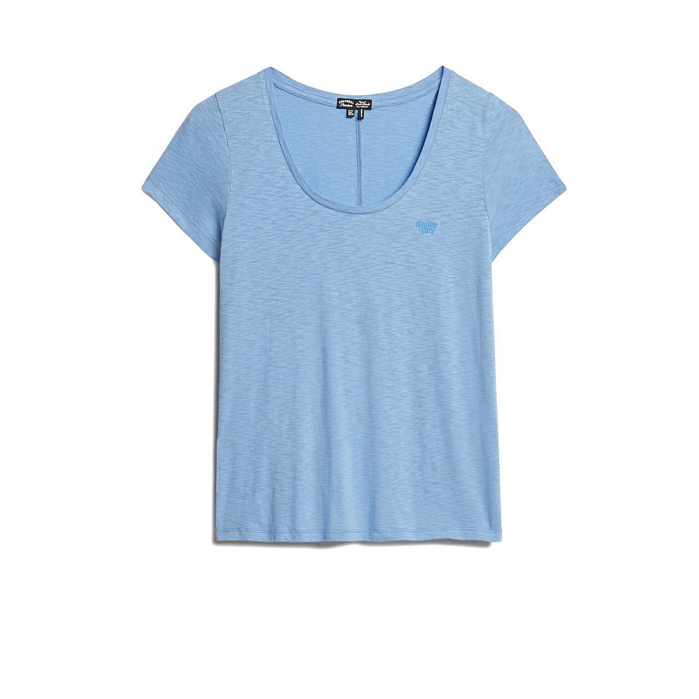 Superdry Μπλούζα Scoop Neck Με Τρουκς