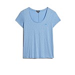 Superdry Μπλούζα Scoop Neck Με Τρουκς