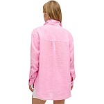 Superdry W4010463a D2 Boyfriend Λινό Καθημερινό Με Τρουκ