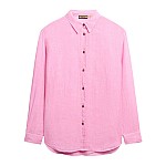 Superdry W4010463a D2 Boyfriend Λινό Καθημερινό Με Τρουκ