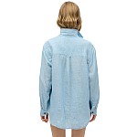 Superdry W4010463a D2 Boyfriend Λινό Καθημερινό Με Τρουκ