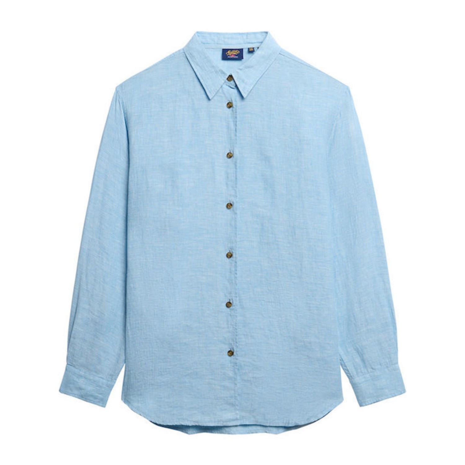 Superdry W4010463a D2 Boyfriend Λινό Καθημερινό Με Τρουκ