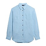 Superdry W4010463a D2 Boyfriend Λινό Καθημερινό Με Τρουκ