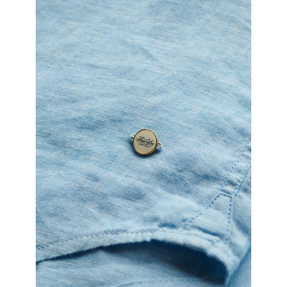 Superdry W4010463a D2 Boyfriend Λινό Καθημερινό Με Τρουκ