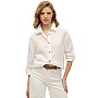 Superdry W4010463a D2 Boyfriend Λινό Καθημερινό Με Τρουκ