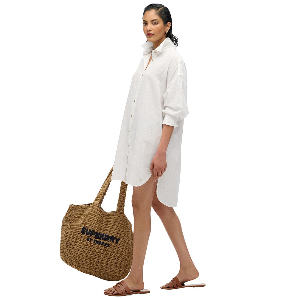 Superdry W4010470A D2 Στάντ Ίμπιζα Λονγκλάιν Μπιτς S
