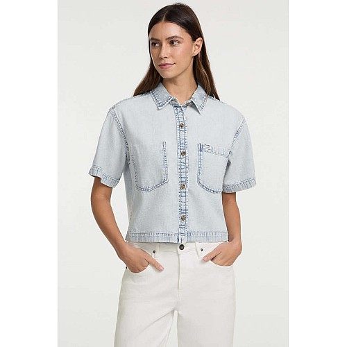 Denim Πουκάμισο GUESS JEANS