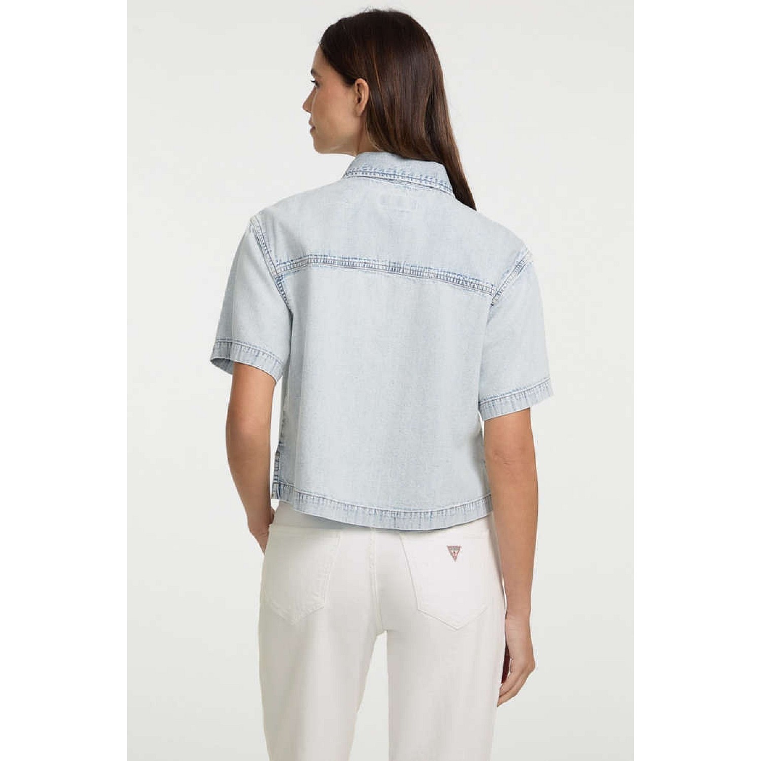 Denim Πουκάμισο GUESS JEANS