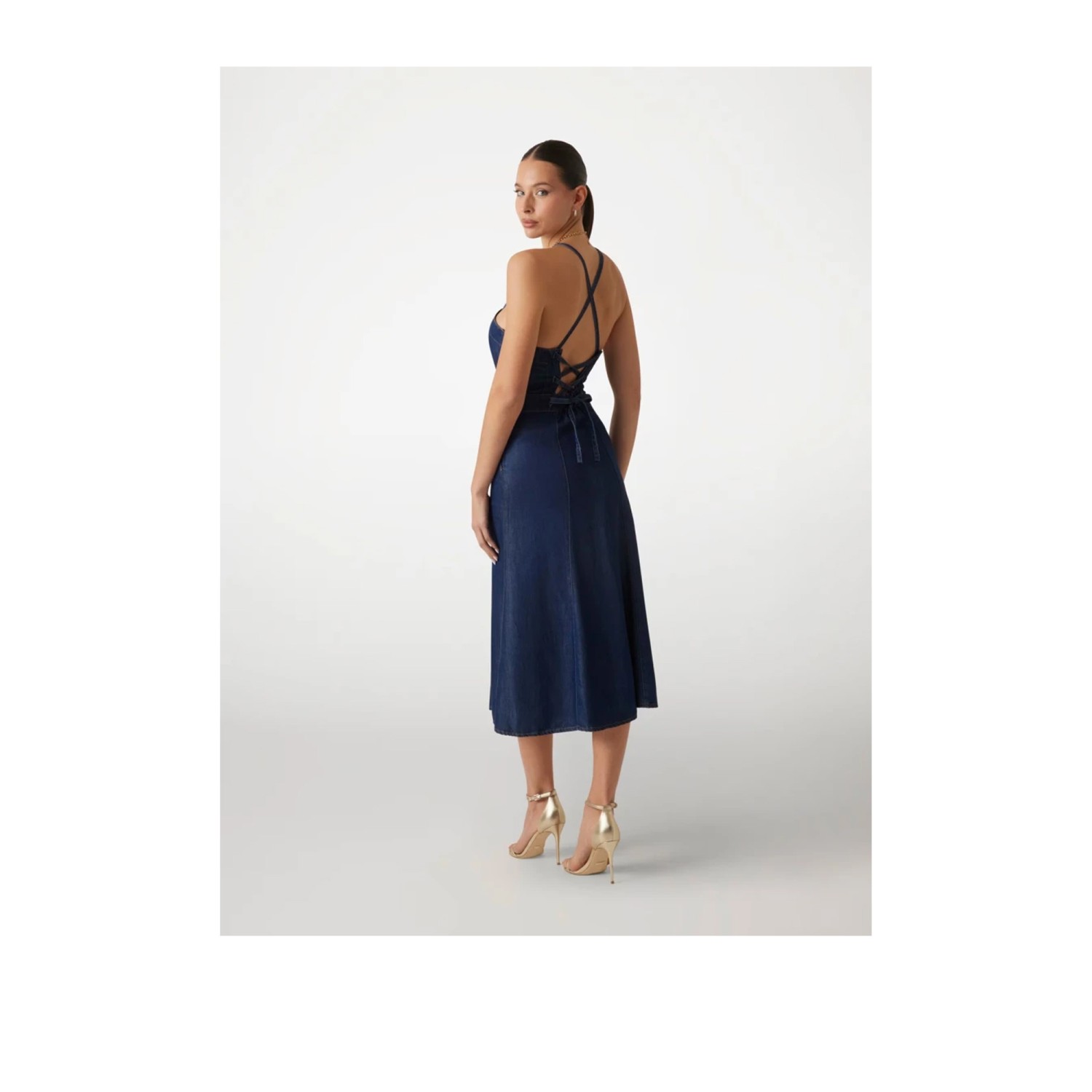 Guess W5gk43d5n61 W5gk43d5n61 Edna Dress Φόρεμα Γυναικείο