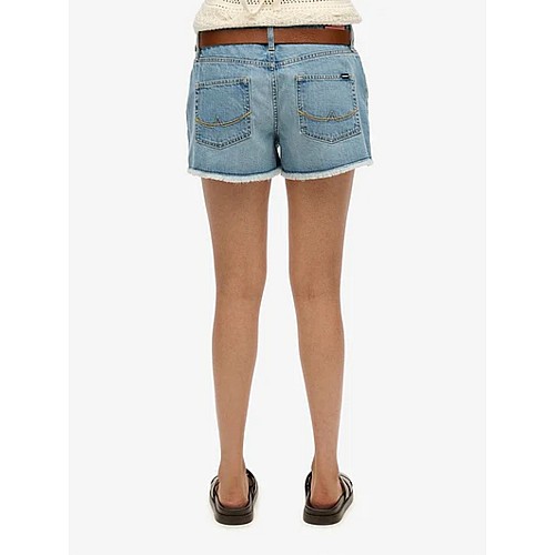 Superdry ovin μεσαία μέση τζιν σορτς