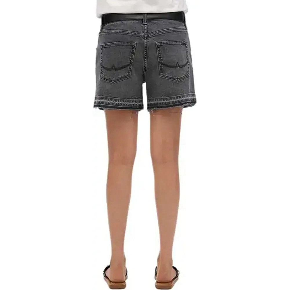 Superdry W7110449a D2 Ovin Σορτς Μέσης Με Κομμένο Τελείωμα