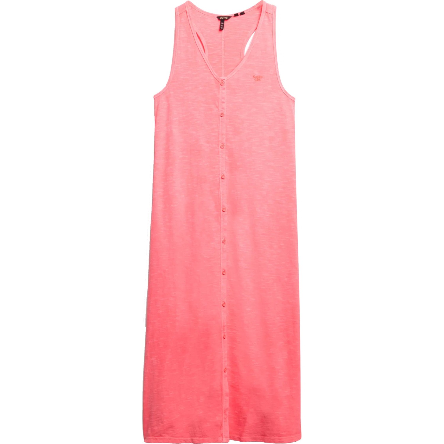 Superdry W8011861A D2 Γιλέκο Τζέρσεϊ Παραλίας Midi Με Τρουκς