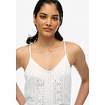 Superdry Ovin Ibiza Αμάνικο Μάξι Φόρεμα