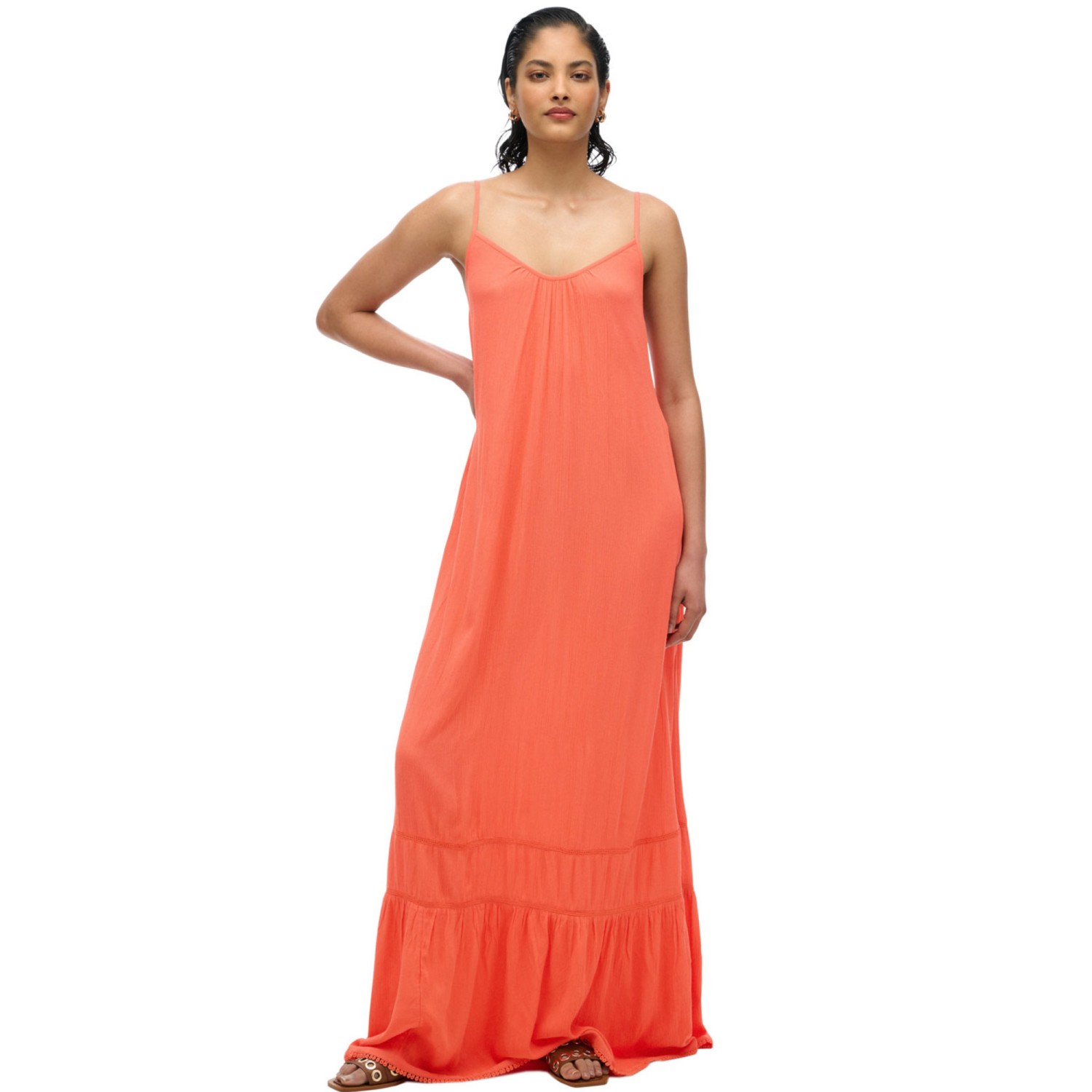 Superdry W8011955A D2 Ovin Cami Maxi Dress Φόρεμα