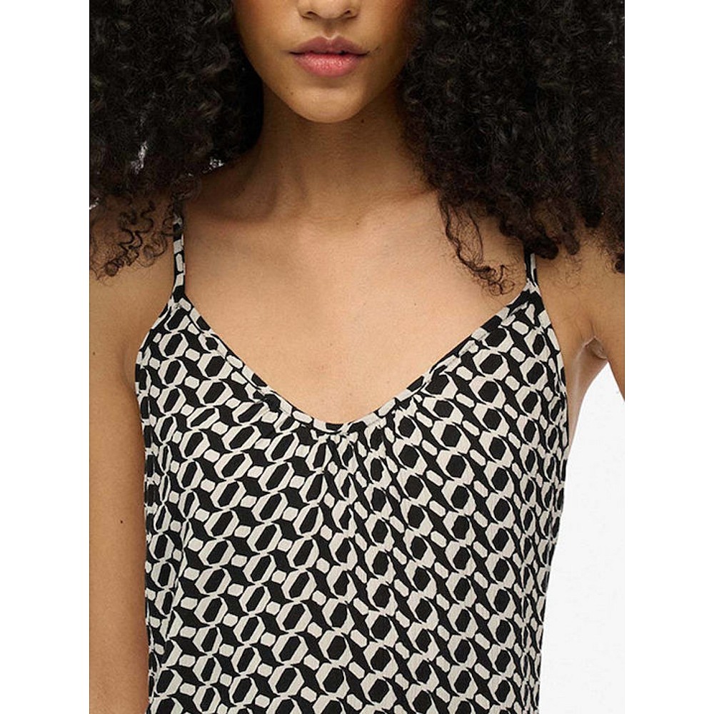 Superdry W8011955A D2 Ovin Cami Maxi Dress Φόρεμα