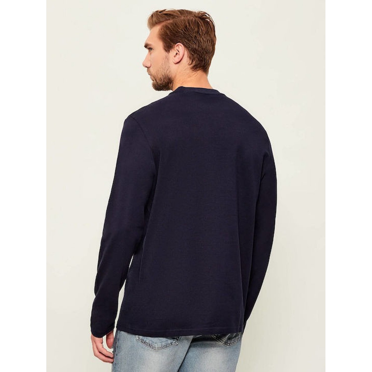 GUESS Ανδρικό T-shirt με Flock Logo