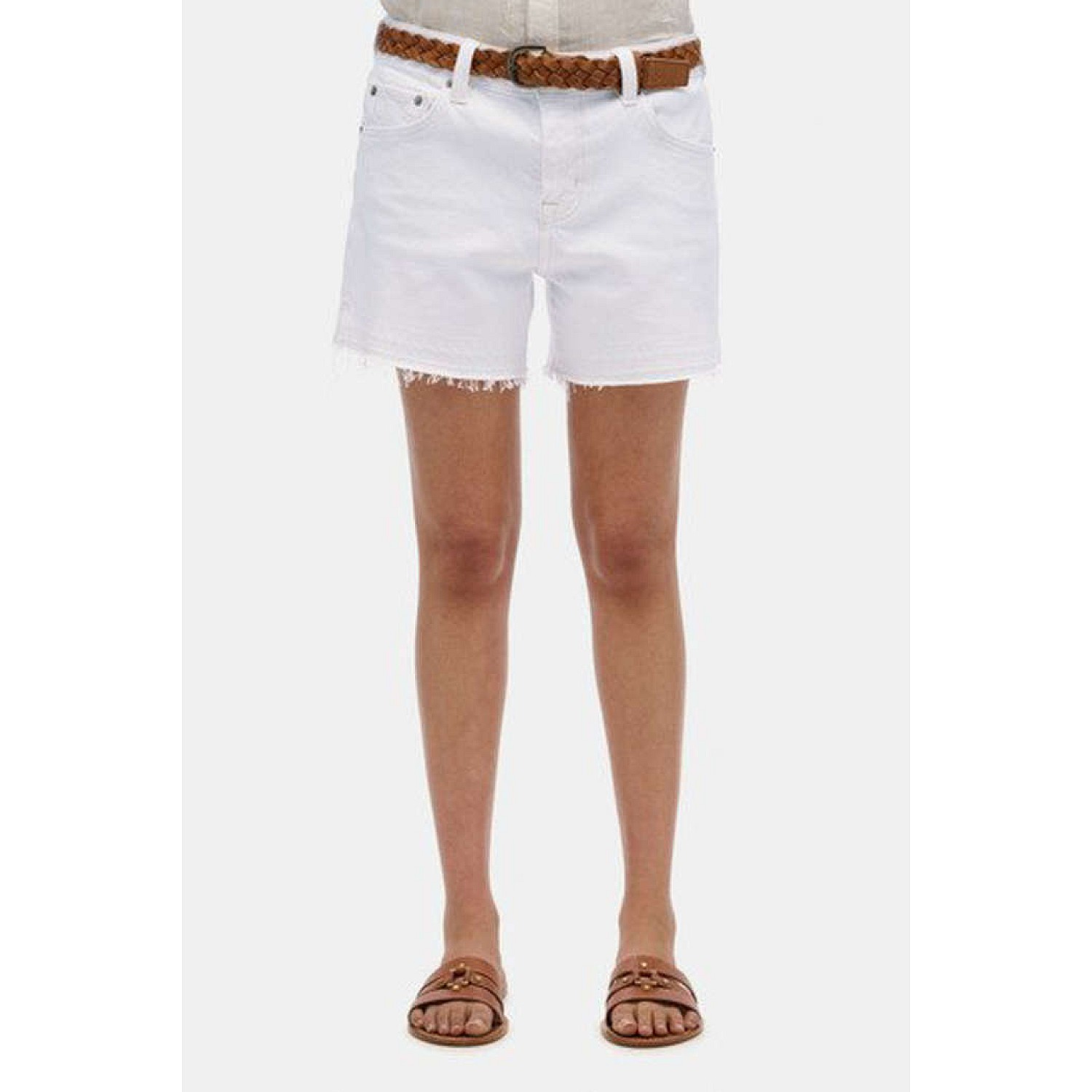 Σορτς 'Mid Rise Cut Off' SUPERDRY