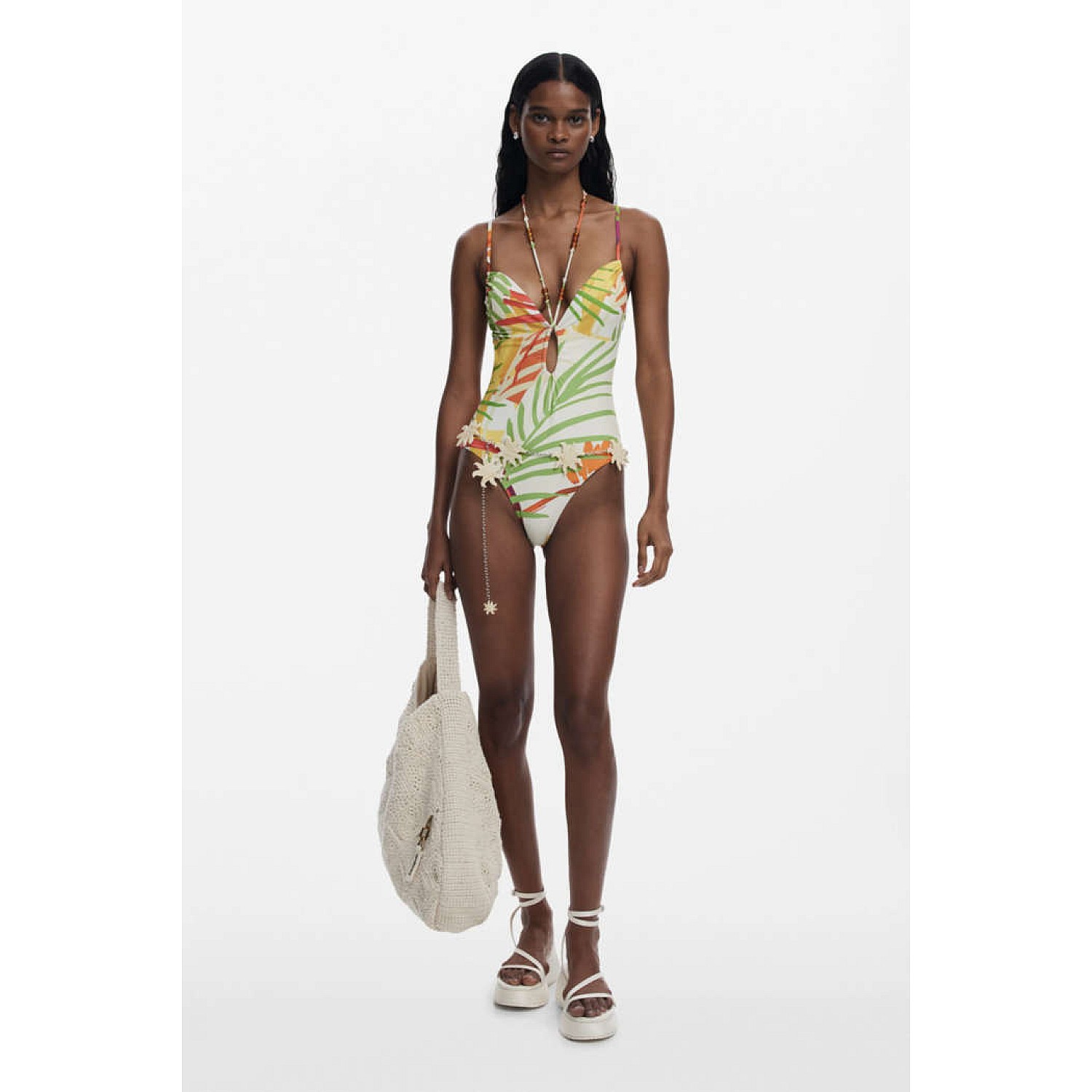 Ολόσωμο Μαγιό 'Tropical' DESIGUAL