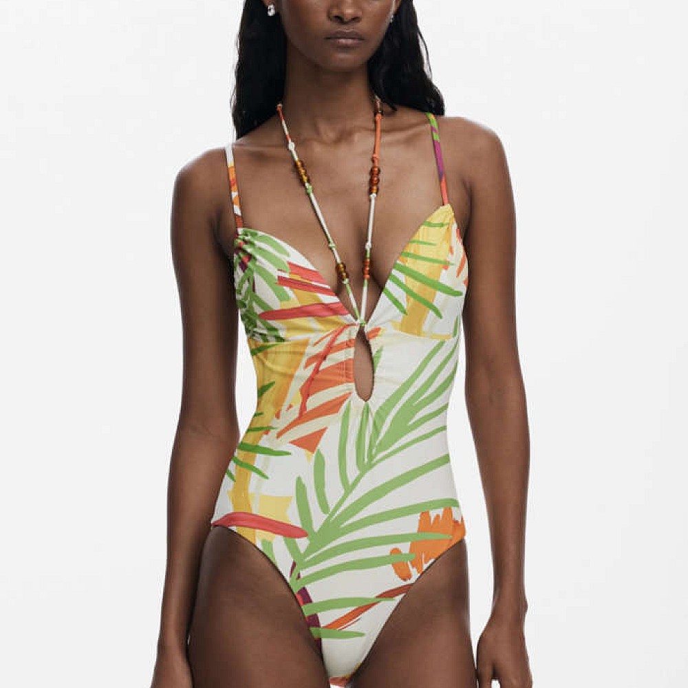 Ολόσωμο Μαγιό 'Tropical' DESIGUAL