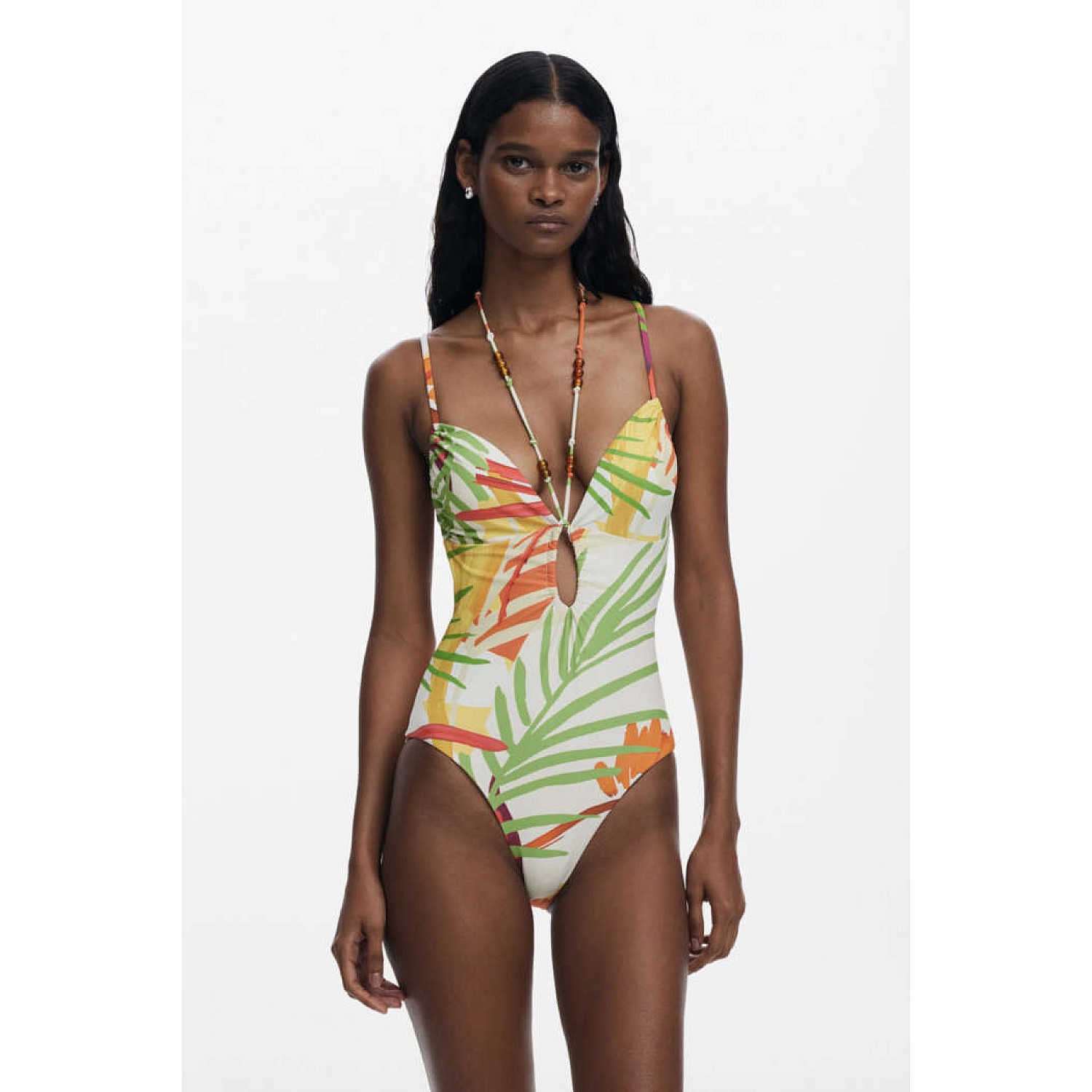 Ολόσωμο Μαγιό 'Tropical' DESIGUAL