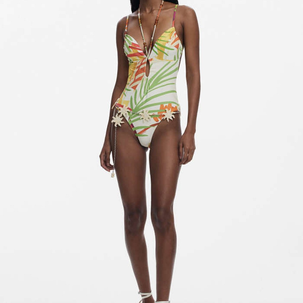 Ολόσωμο Μαγιό 'Tropical' DESIGUAL