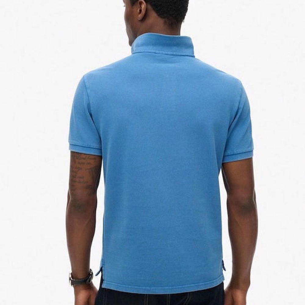 Superdry Ανδρική Μπλούζα Polo Κοντομάνικη