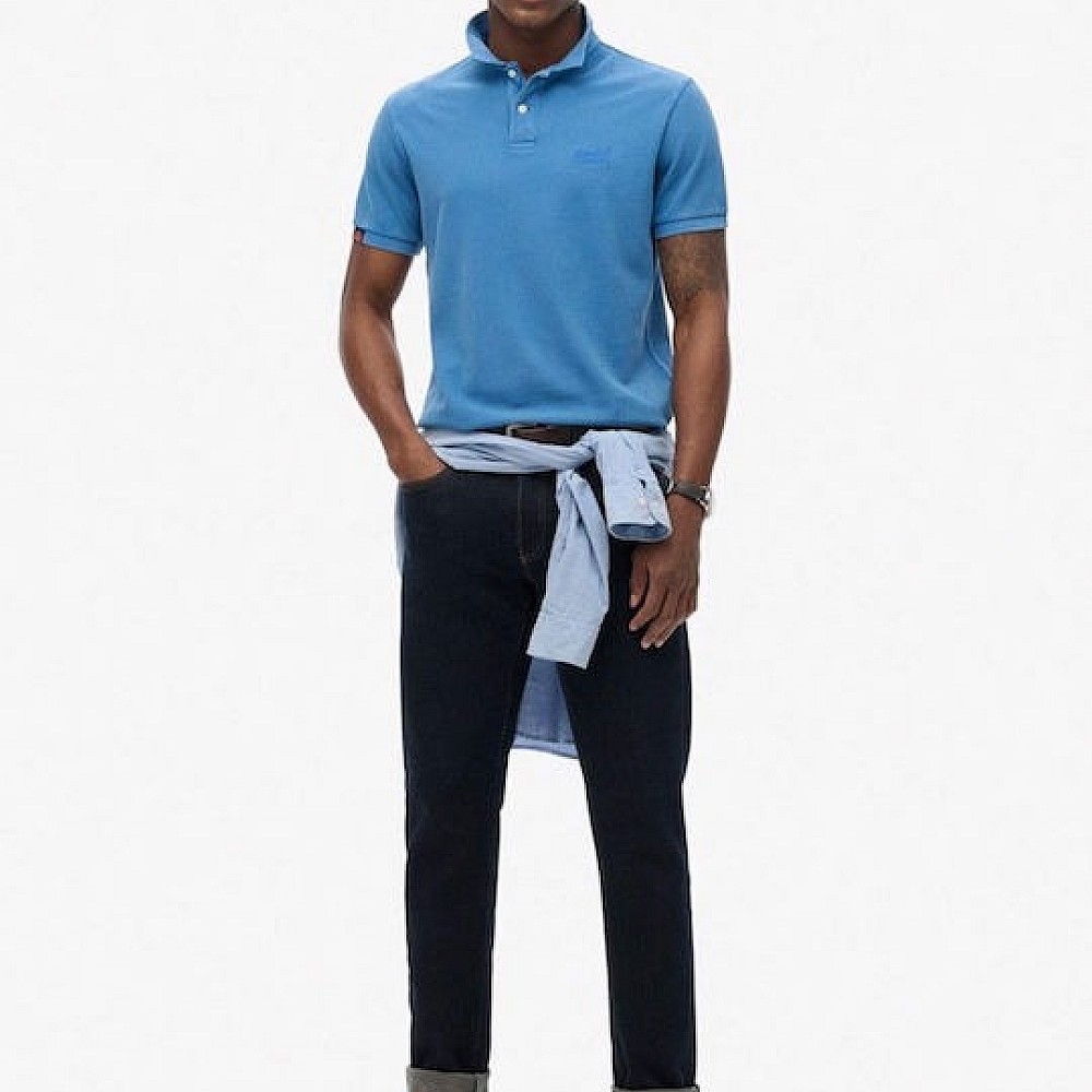 Superdry Ανδρική Μπλούζα Polo Κοντομάνικη