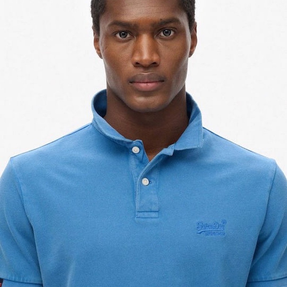 Superdry Ανδρική Μπλούζα Polo Κοντομάνικη