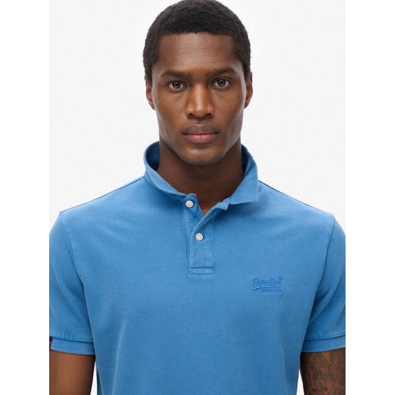 Superdry Ανδρική Μπλούζα Polo Κοντομάνικη