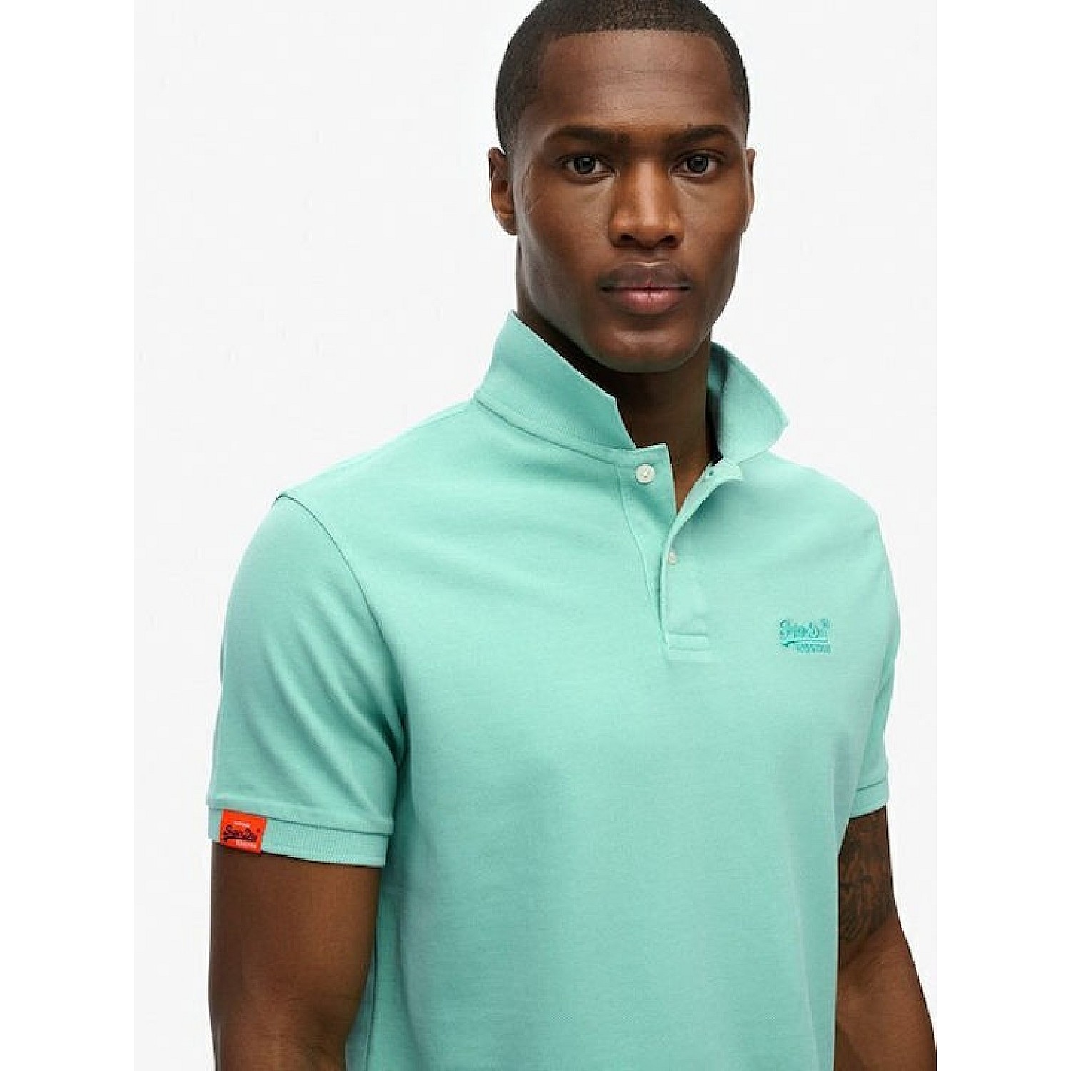 Superdry Ανδρική Μπλούζα Polo Κοντομάνικη