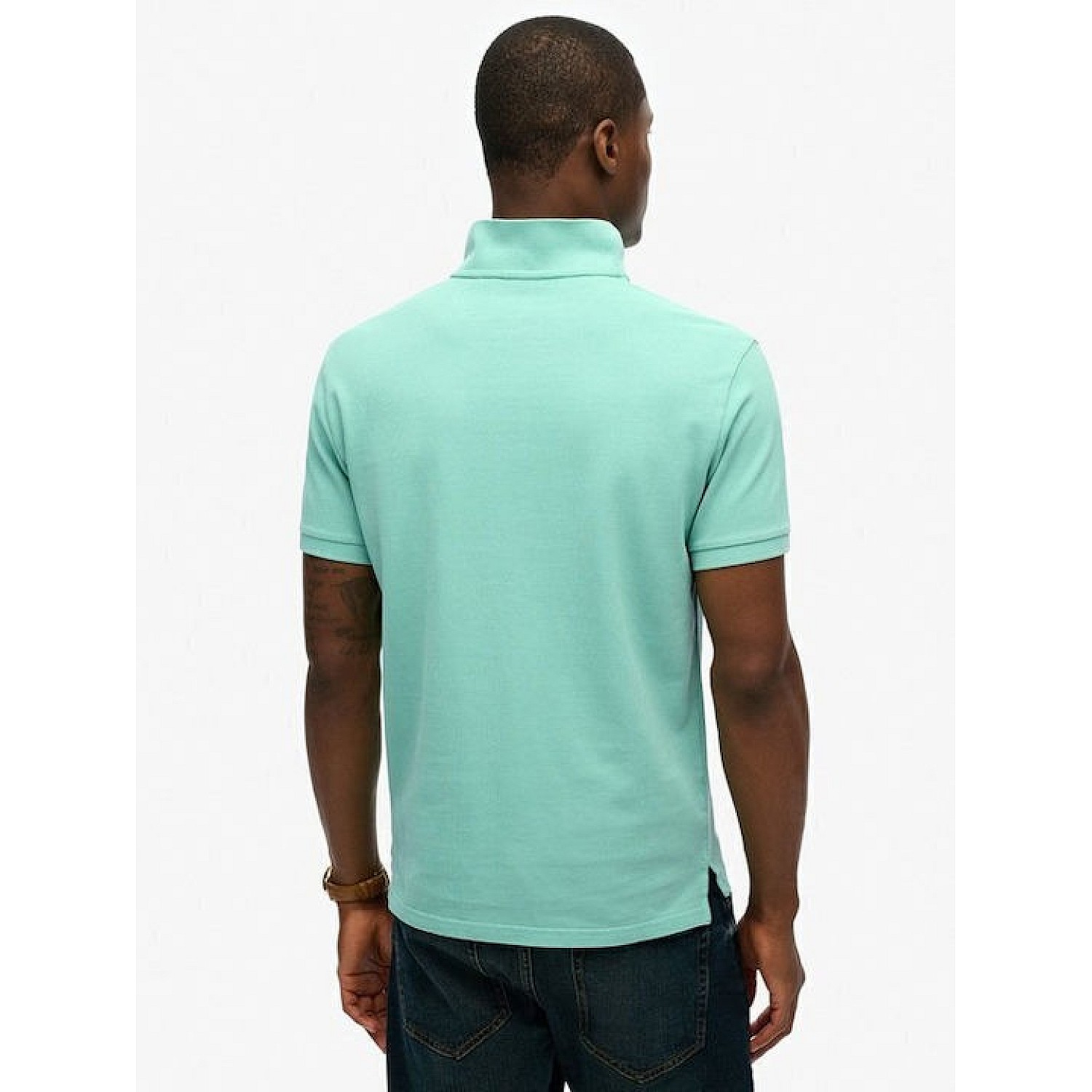 Superdry Ανδρική Μπλούζα Polo Κοντομάνικη