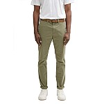TOM TAILOR 1027694 SLIM CHINO WITH BELT ΠΑΝΤΕΛΟΝΙ ΑΝΔΡΙΚΟ