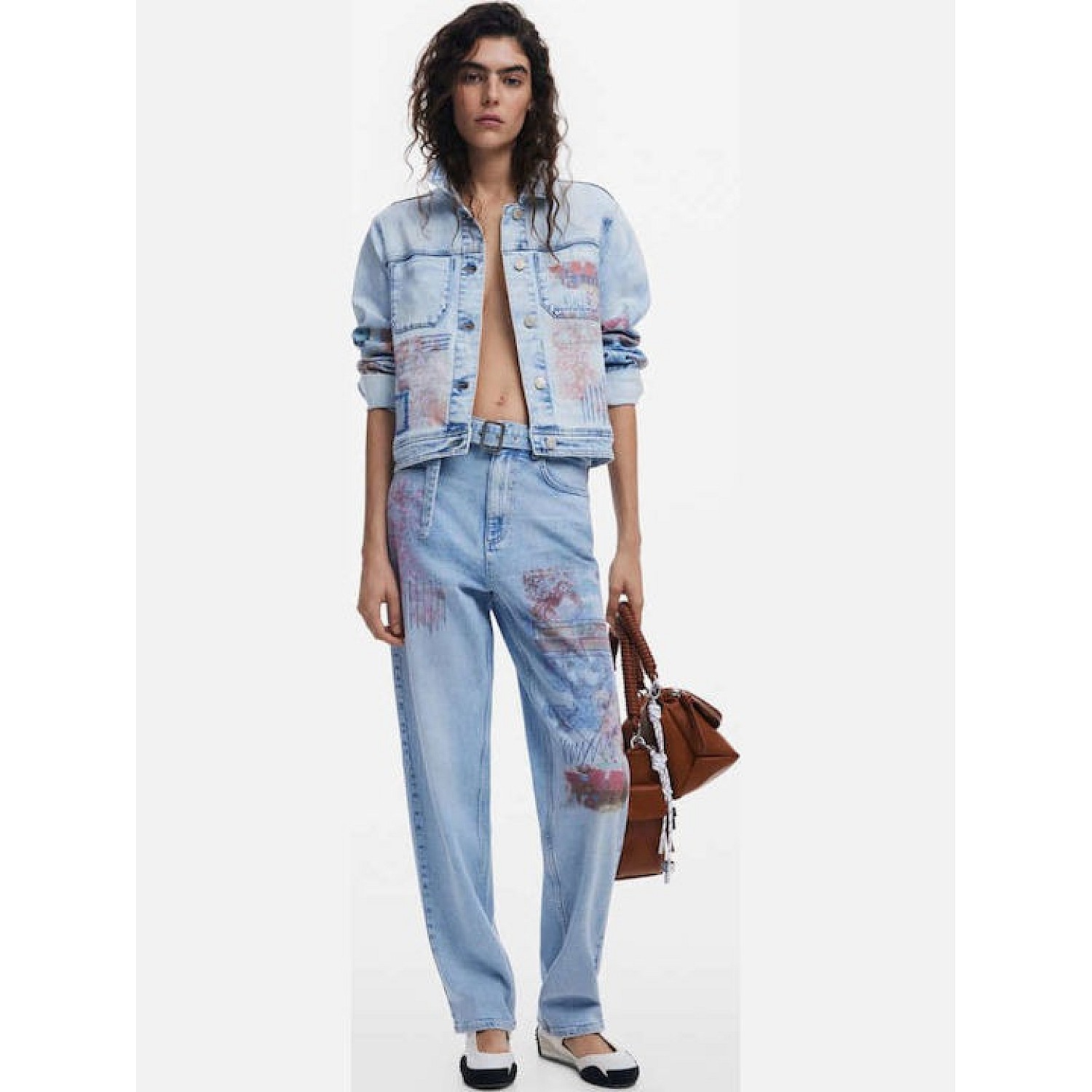 DESIGUAL 25SWDD13 D2 DENIM_HAWAI ΠΑΝΤΕΛΟΝΙ ΓΥΝΑΙΚΕΙΟ