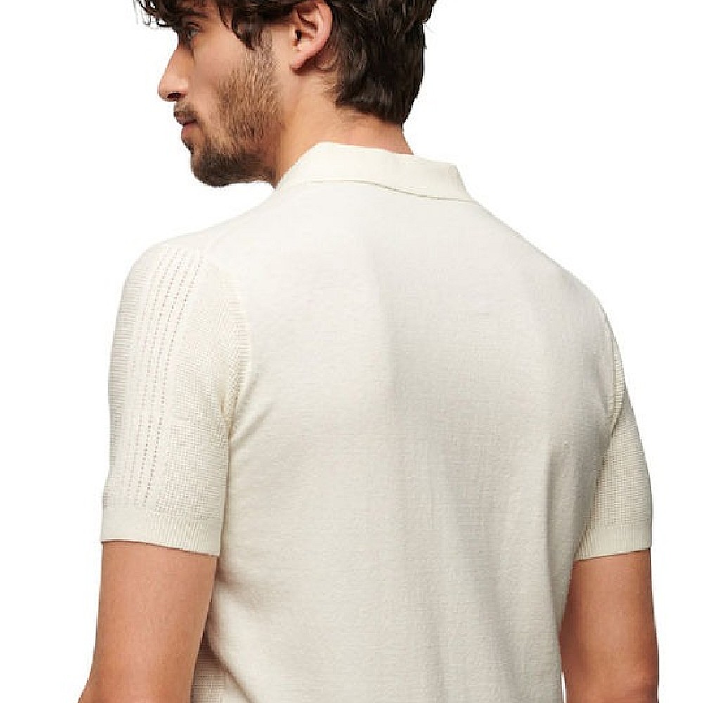 Superdry Flash Polo Μπλούζα Κοντομάνικη Off  M1110390A-71D