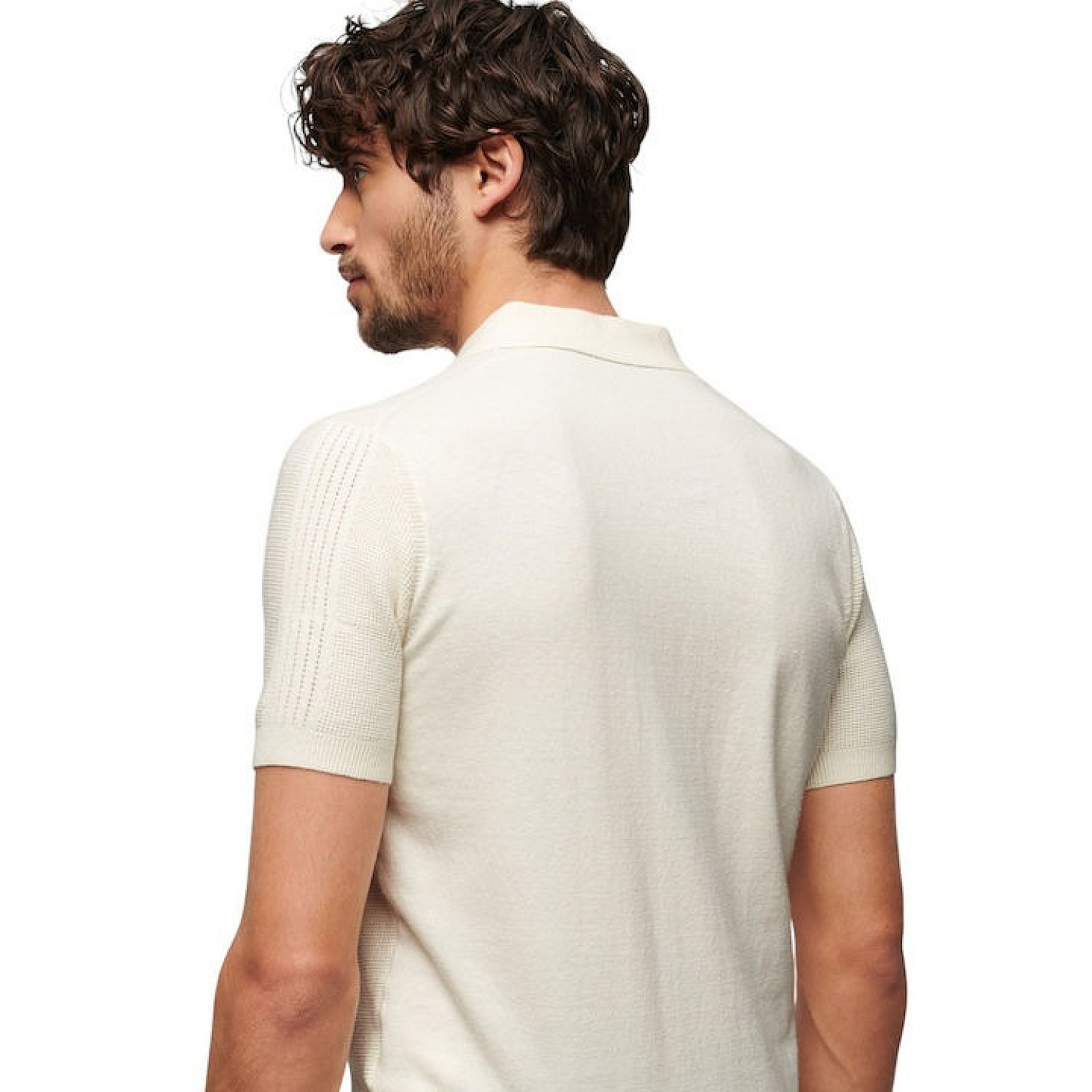 Superdry Flash Polo Μπλούζα Κοντομάνικη Off  M1110390A-71D