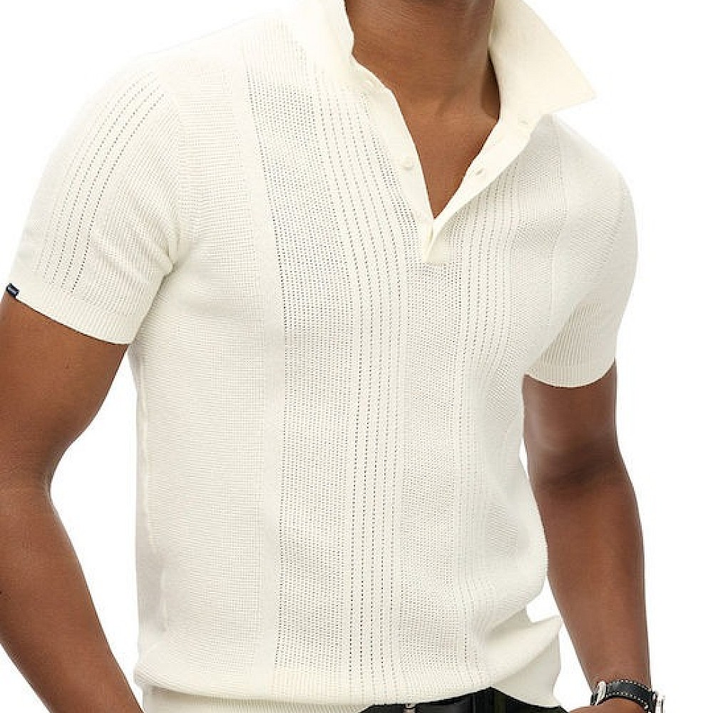 Superdry Flash Polo Μπλούζα Κοντομάνικη Off  M1110390A-71D