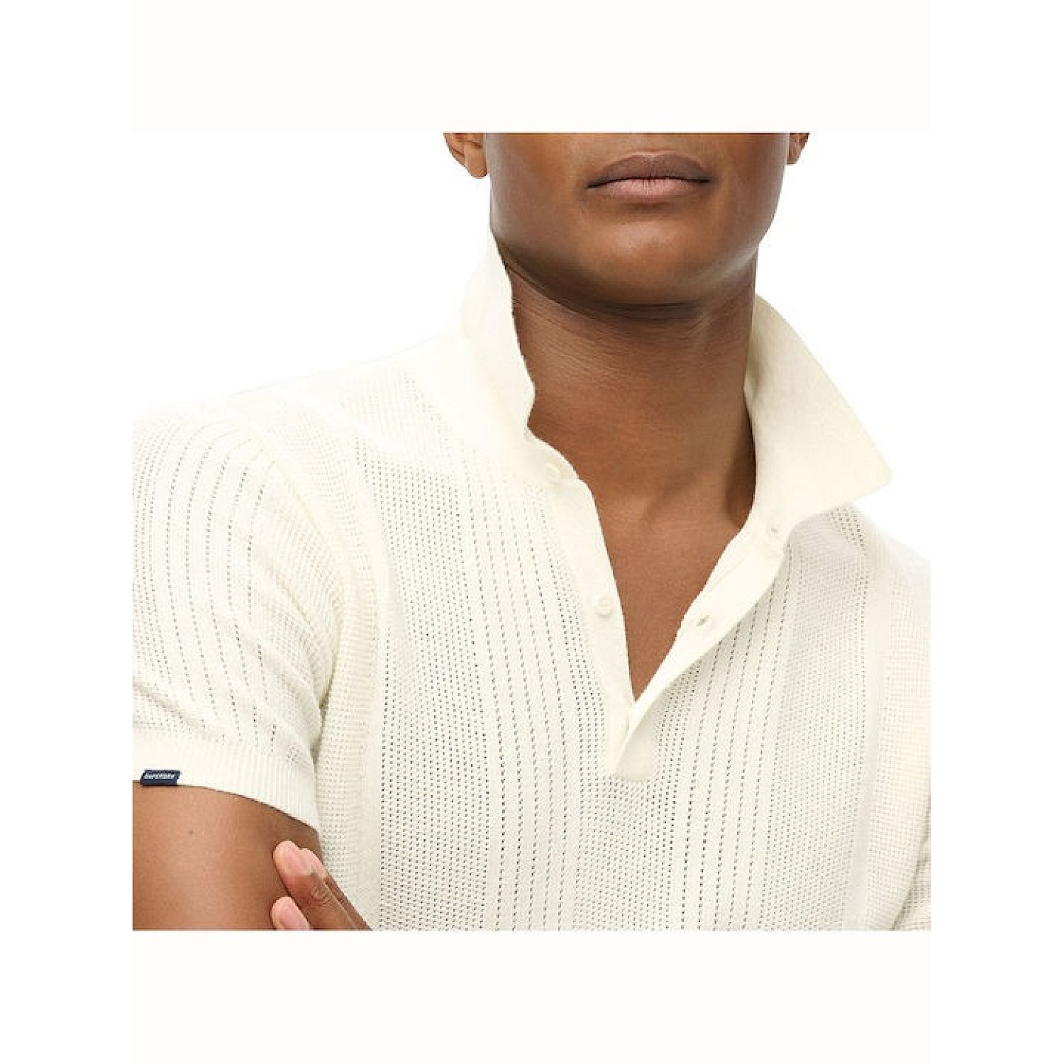 Superdry Flash Polo Μπλούζα Κοντομάνικη Off  M1110390A-71D