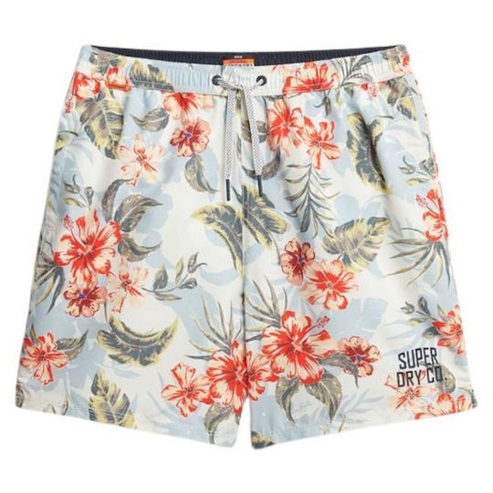 SUPERDRY M3010242A D3 OVIN HAWAIIAN PRINT 17 SWIM SHORT ΜΑΓ